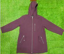 F20-4918 Long Sleeves Hooded Bonded Jacket
