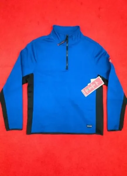 Black Blue Cotton Hoddie