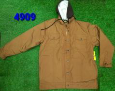 F20-4909 Men's Oxford Canvas Quilted Jacket