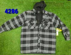 F20-4286 Men's Quilted Hooded Work Jacket